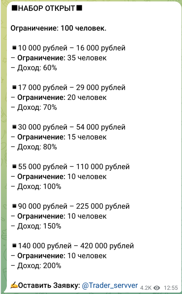 Торговые сессии @Trader_servver