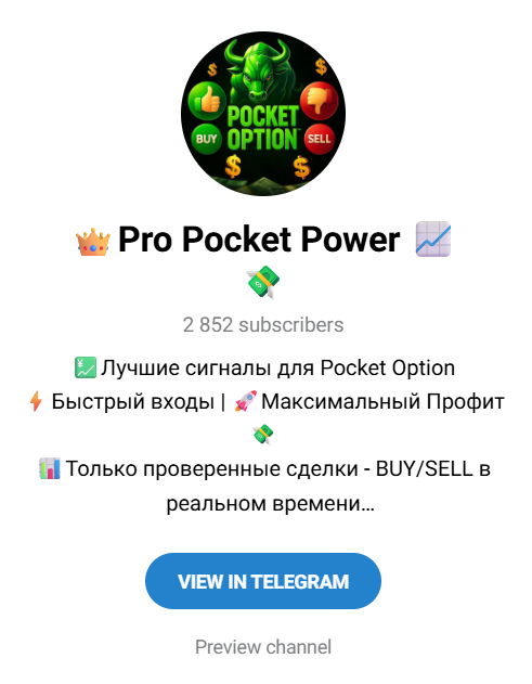 ТГ канал Pro Pocket Power
